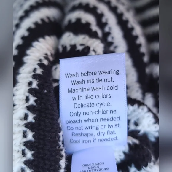 Nine West Knit Nautical Cottagecore Black & White Striped Dress - Size XXL / 2X - Picture 12 of 17